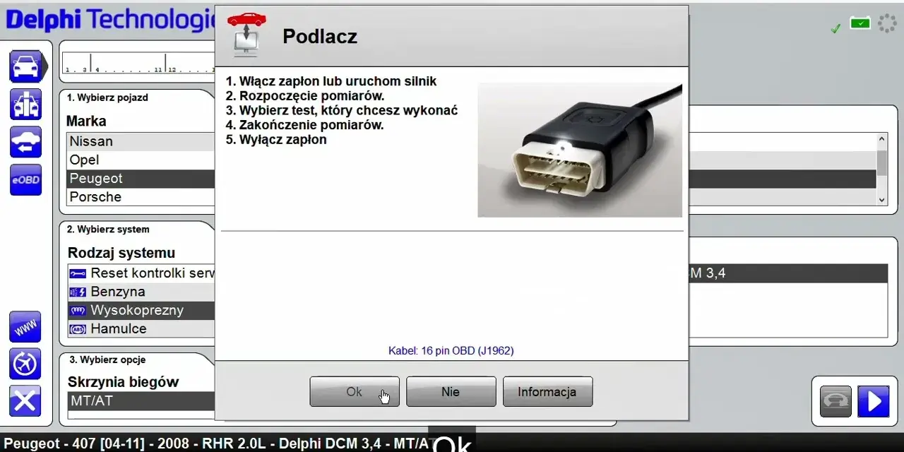Wymuszone wypalanie DPF Delphi: Jak uratować filtr krok po kroku?