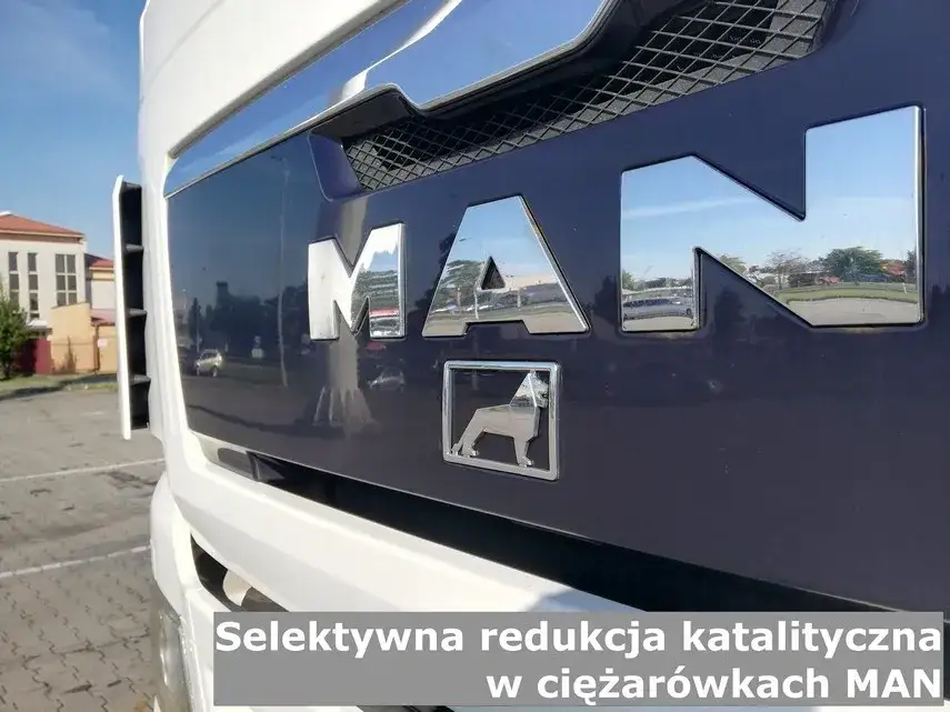 MAN ciężarówka wypalanie DPF na postoju